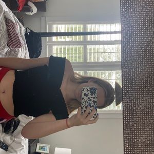 versatile black urban outfitters top